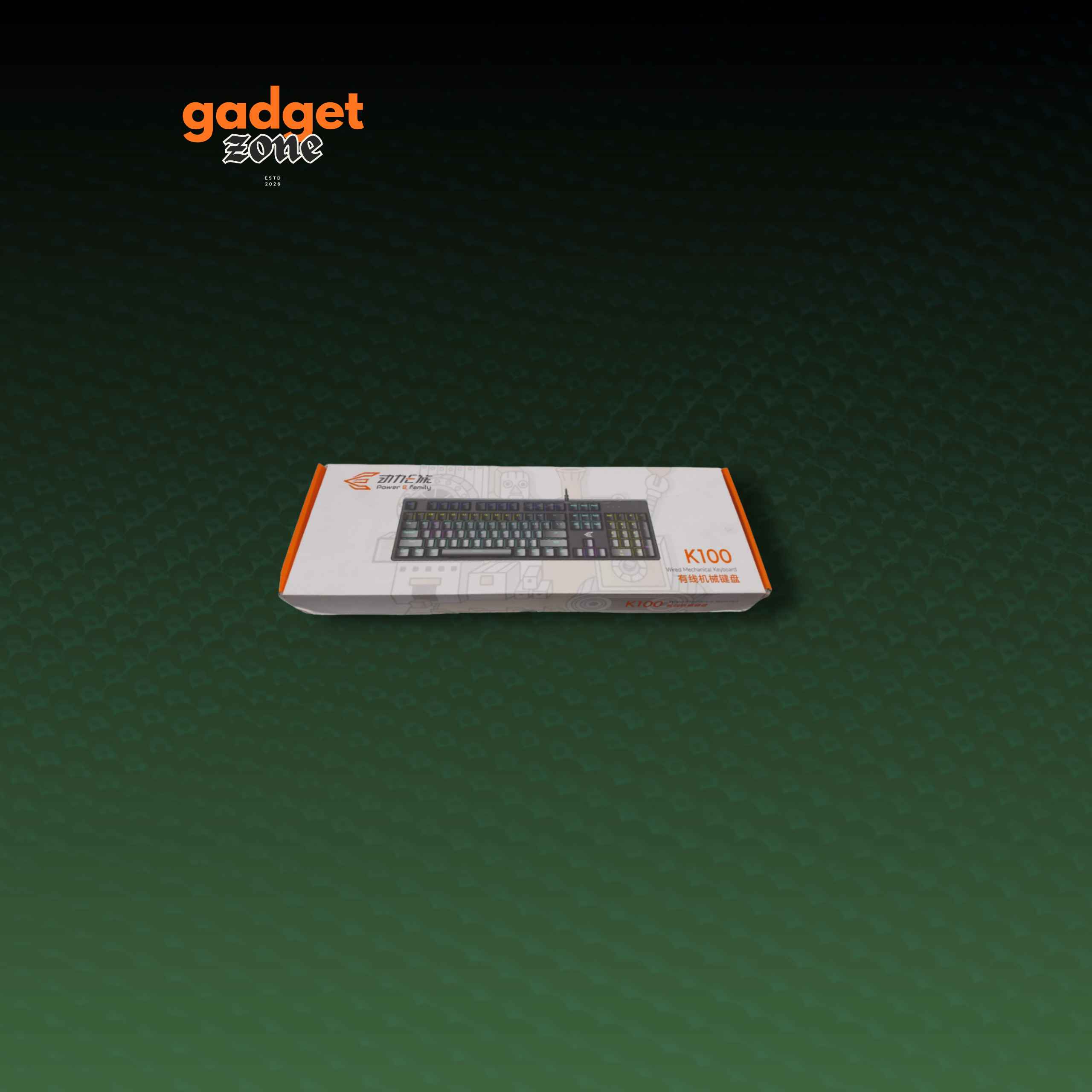 K100 Wired Mechanical RGB Keyboard