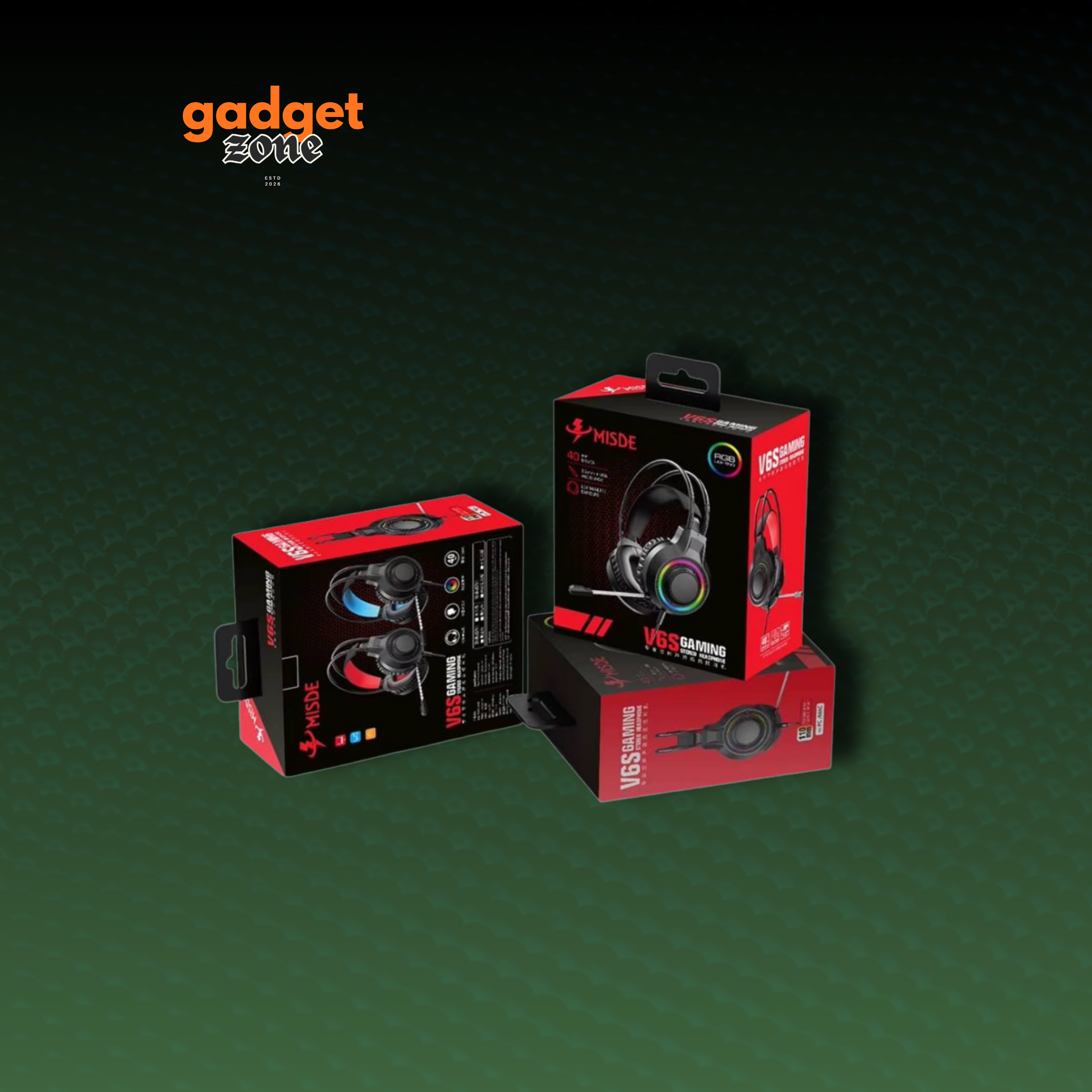 MISDE V6S Gaming Headphones