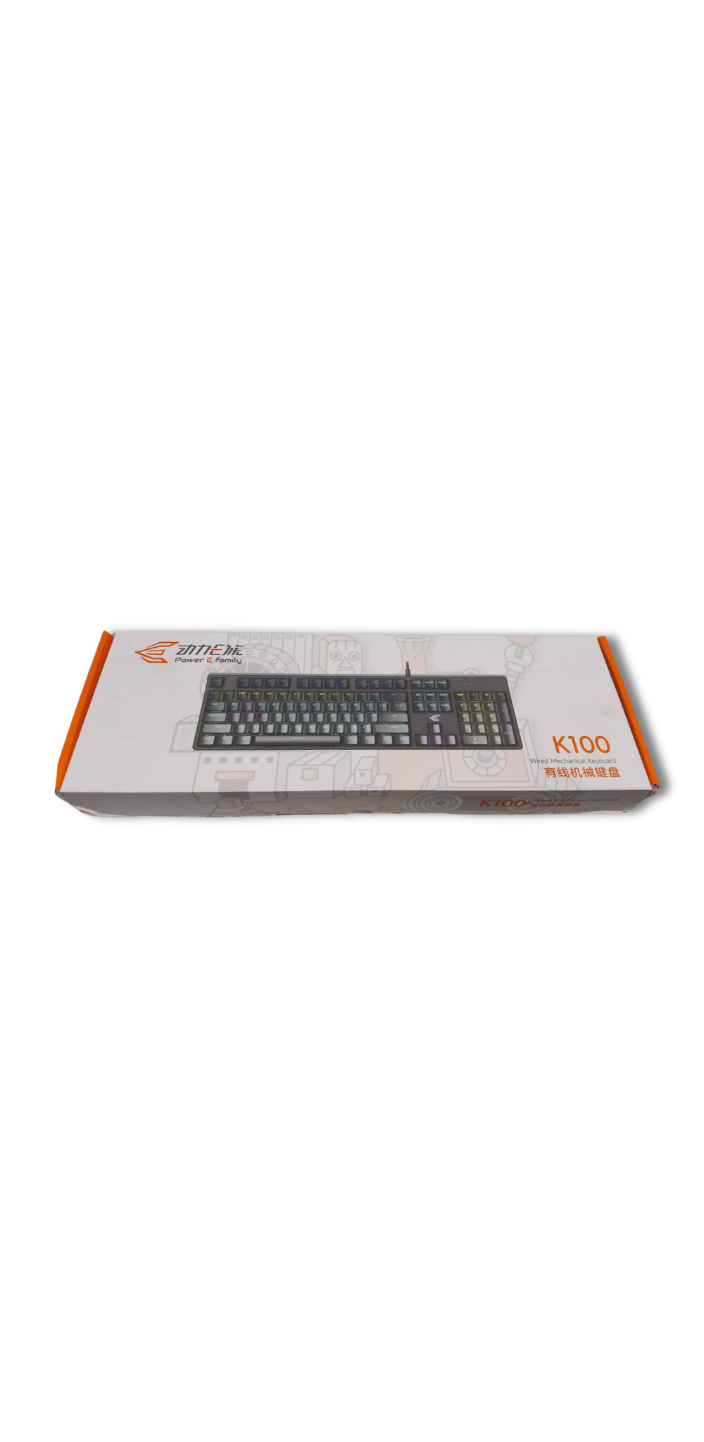 K100 Wired Mechanical RGB Keyboard