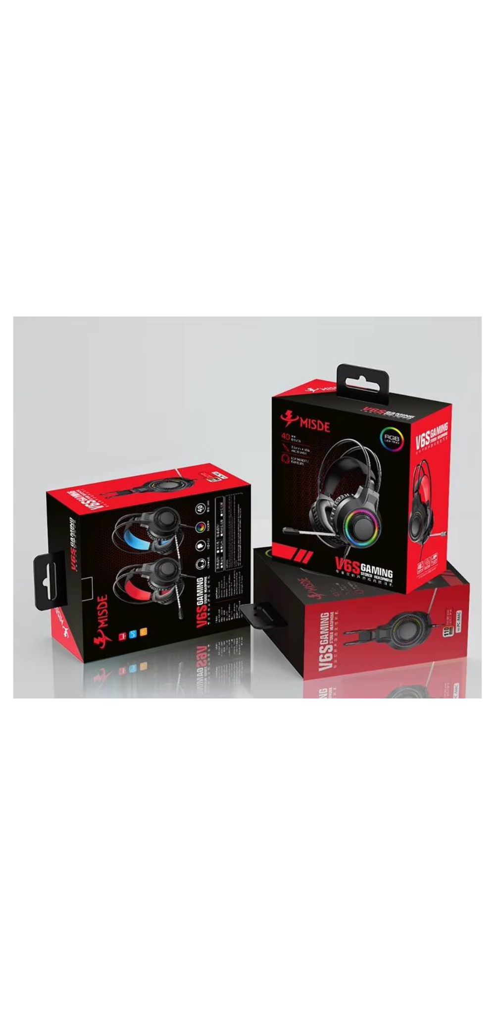 MISDE V6S Gaming Headphones